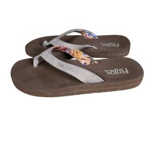 Flojos Women's Flip Flops 6.5 Sandals Comfort‎ Thong Sandal Casual Beach Shoes